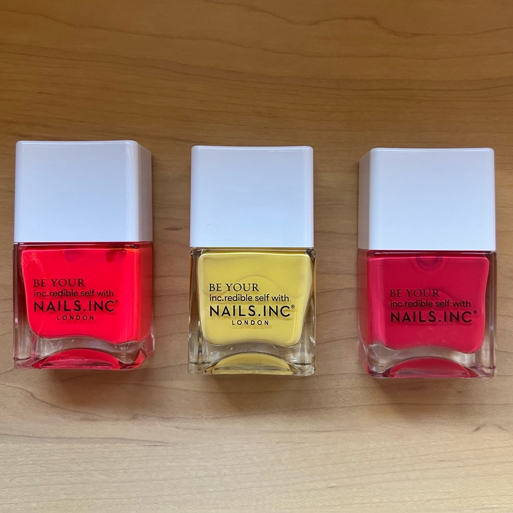 NEW 3 Nails Inc nail polishes
